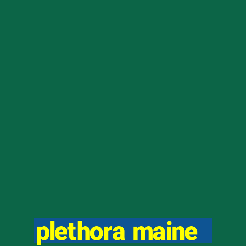 plethora maine